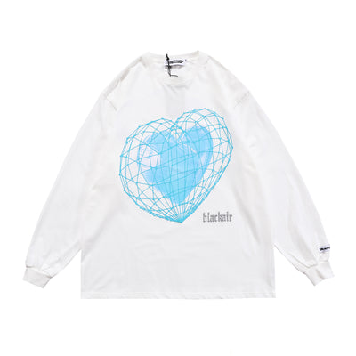 Playera Holgada de Manga Larga Estampado Marco Love - Diseño Urbano Moderno - Image 12