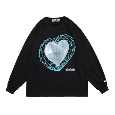 Playera Holgada de Manga Larga Estampado Marco Love - Diseño Urbano Moderno - Image 5