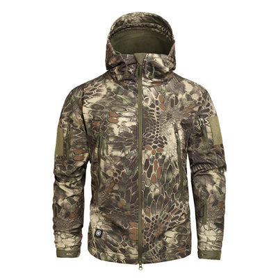 Traje de Montaña Impermeable y Transpirable con Diseño Camuflaje - Image 2