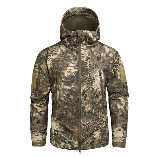 Traje de Montaña Impermeable y Transpirable con Diseño Camuflaje - Image 2