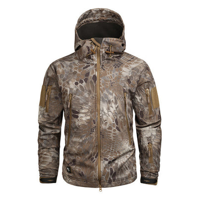 Traje de Montaña Impermeable y Transpirable con Diseño Camuflaje - Image 3