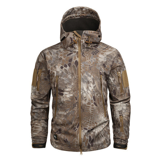 Traje de Montaña Impermeable y Transpirable con Diseño Camuflaje - Image 3