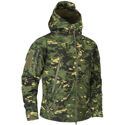 Traje de Montaña Impermeable y Transpirable con Diseño Camuflaje - Image 11