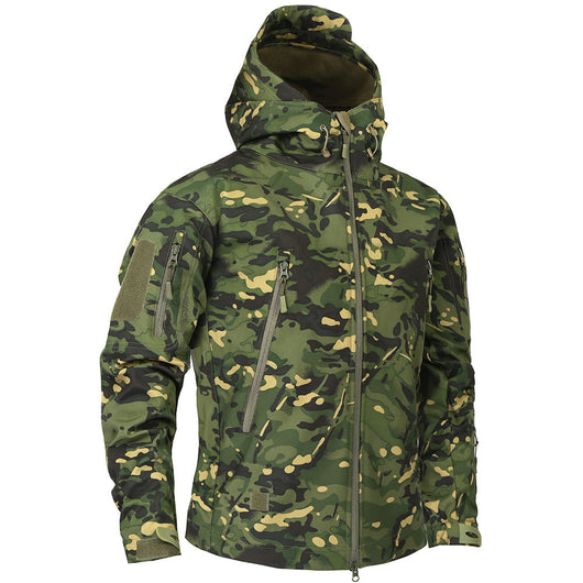 Traje de Montaña Impermeable y Transpirable con Diseño Camuflaje - Image 11