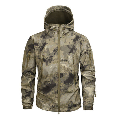 Traje de Montaña Impermeable y Transpirable con Diseño Camuflaje - Image 4