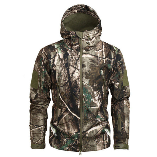 Traje de Montaña Impermeable y Transpirable con Diseño Camuflaje - Image 8