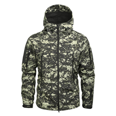Traje de Montaña Impermeable y Transpirable con Diseño Camuflaje - Image 7