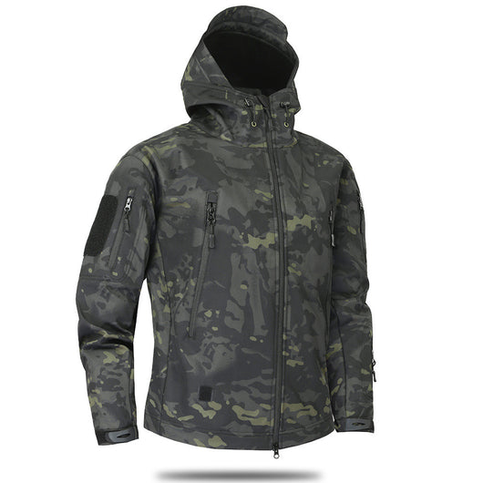 Traje de Montaña Impermeable y Transpirable con Diseño Camuflaje - Image 9