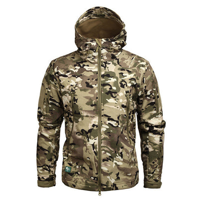 Traje de Montaña Impermeable y Transpirable con Diseño Camuflaje - Image 10