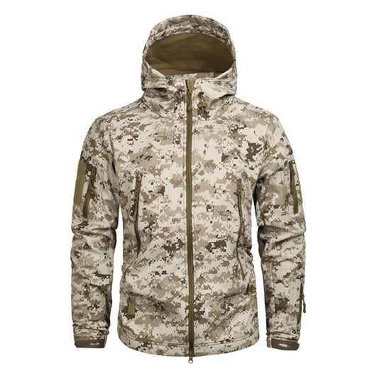 Traje de Montaña Impermeable y Transpirable con Diseño Camuflaje - Image 12