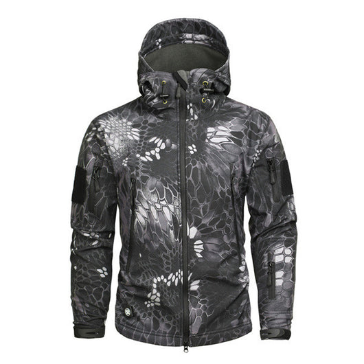Traje de Montaña Impermeable y Transpirable con Diseño Camuflaje - Image 13