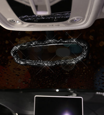Funda de Volante con Cristales Rhinestone - Diseño Artesanal Elegante - Image 6
