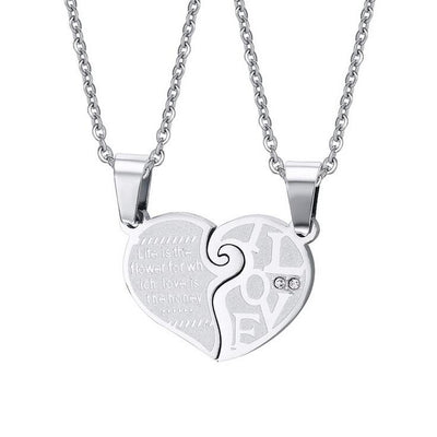 Collar de Pareja Corazones Conectados - Image 20