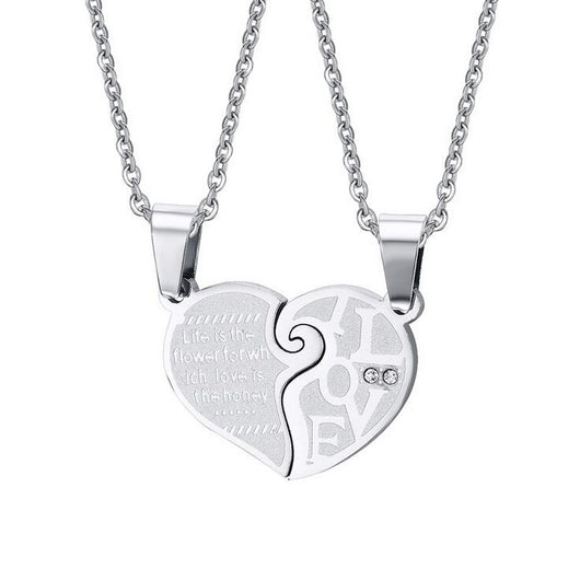 Collar de Pareja Corazones Conectados - Image 20