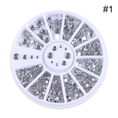 Diamantes Decorativos Facetados para Uñas - Base Plana - Image 12