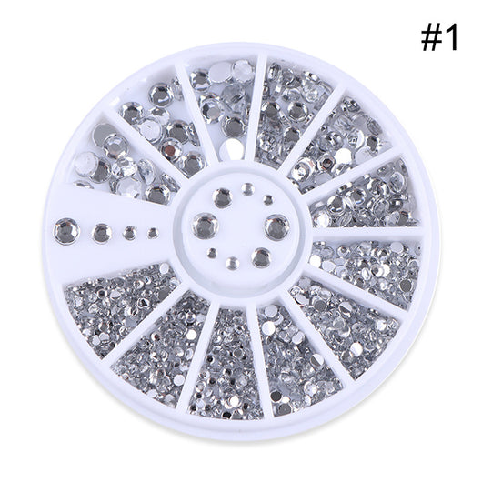 Diamantes Decorativos Facetados para Uñas - Base Plana - Image 12