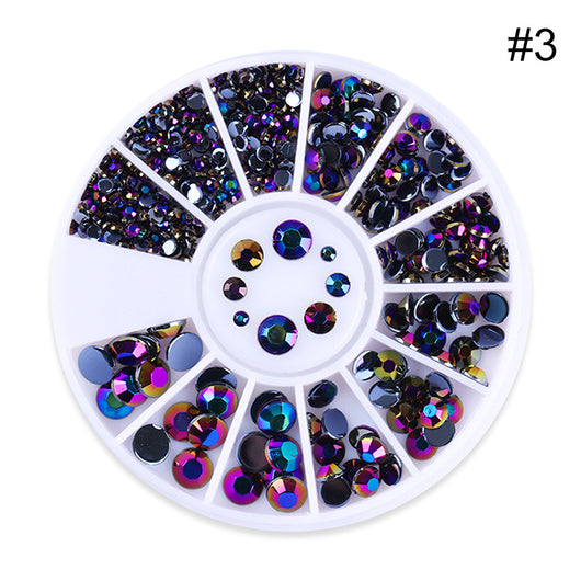Diamantes Decorativos Facetados para Uñas - Base Plana - Image 8