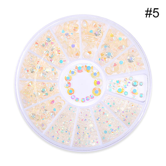 Diamantes Decorativos Facetados para Uñas - Base Plana - Image 9