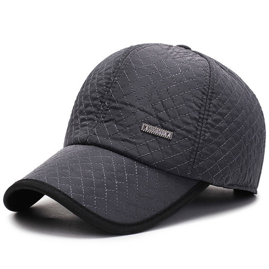 Gorra de Béisbol con Protección Térmica para Oídos - Comodidad para Adultos Mayores - Image 3