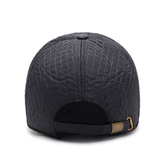 Gorra de Béisbol con Protección Térmica para Oídos - Comodidad para Adultos Mayores