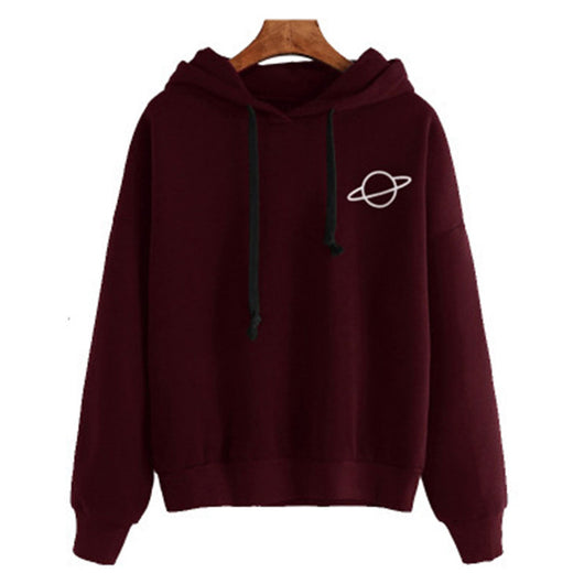 Sudadera Estampada Multicolor con Planetas para Mujer - Image 9
