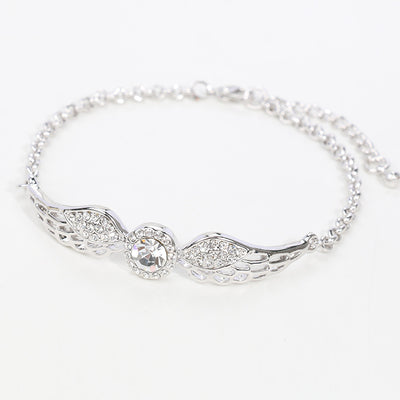 Pulsera de Cristal Austriaco Alas de Ángel con Diamantes - Image 9