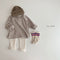 Camisetas Infantiles Estilo Waffle Coreano para Otoño