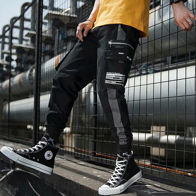 Pantalones de Trabajo Multibolsillos con Puño, Overol Casual - Image 8