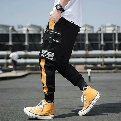 Pantalones de Trabajo Multibolsillos con Puño, Overol Casual - Image 6