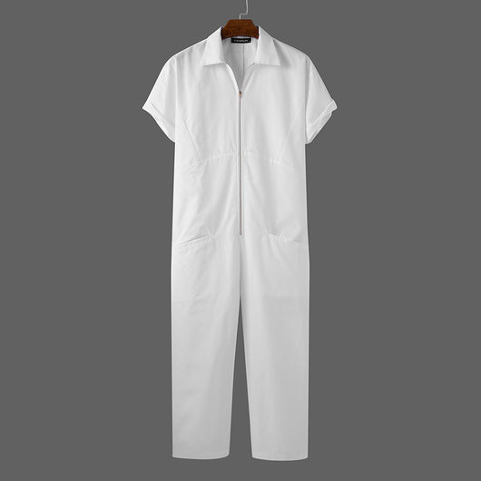 Pantalón de Trabajo Uniforme con Cinturón - Traje Casual Versátil - Image 6