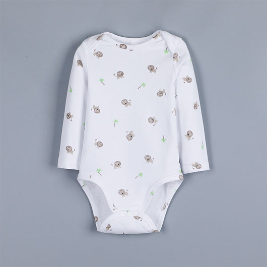 Pijama Enterizo de Algodón para Bebé Recién Nacido - Manga Larga Diseño Clásico - Image 10