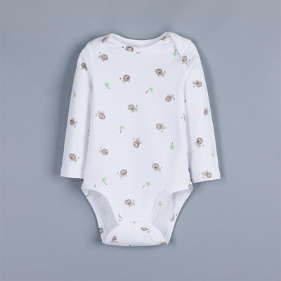 Pijama Enterizo de Algodón para Bebé Recién Nacido - Manga Larga Diseño Clásico - Image 3