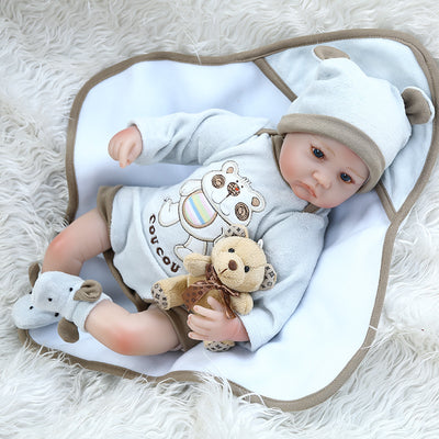Muñeca Reborn Prematura 40cm con Cuerpo Suave y Tacto Realista - Image 8