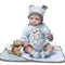 Muñeca Reborn Prematura 40cm con Cuerpo Suave y Tacto Realista