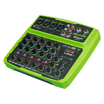 Mezcladora USB Compacta FR4 6 Canales con Bluetooth y Reverberación para Streaming en Vivo - Image 4