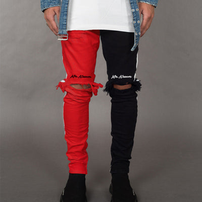Pantalones Vaqueros Rotos Slim Fit con Stretch - Estilo Urbano Moderno - Image 11