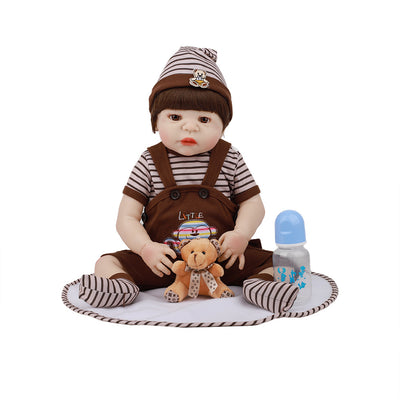 Muñeca Reborn de Silicona Completa Bebé Realista 55cm Niño Sumergible - Image 5