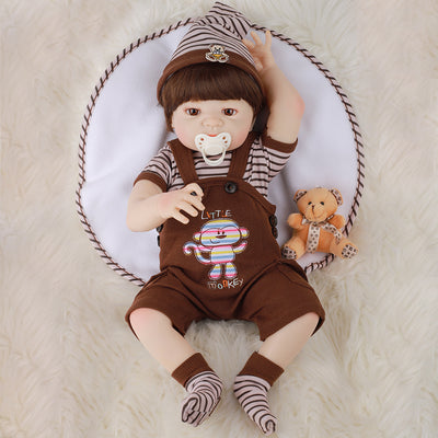 Muñeca Reborn de Silicona Completa Bebé Realista 55cm Niño Sumergible - Image 6
