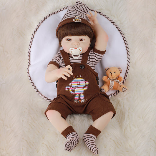 Muñeca Reborn de Silicona Completa Bebé Realista 55cm Niño Sumergible - Image 6