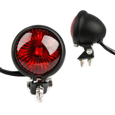 Luz Trasera LED Redonda Estilo Retro para Moto - Image 10
