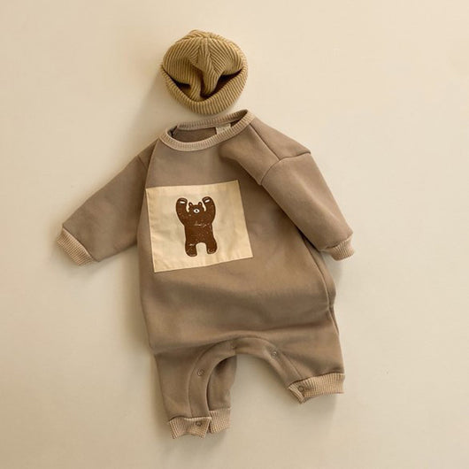 Pijama Protector Coreano para Bebés - Enterizo Suave y Seguro - Image 3