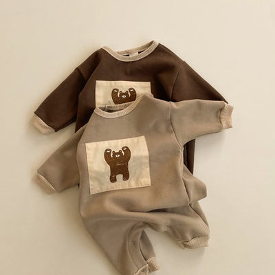 Pijama Protector Coreano para Bebés - Enterizo Suave y Seguro - Image 4