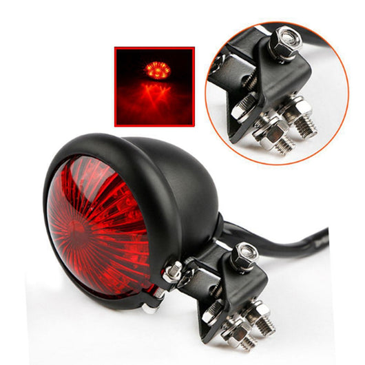Luz Trasera LED Redonda Estilo Retro para Moto - Image 4