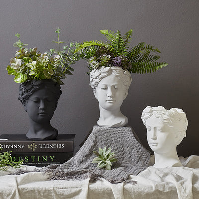 Maceta Decorativa Artística con Diseño Floral - Image 14