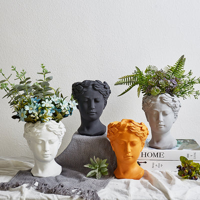 Maceta Decorativa Artística con Diseño Floral - Image 13