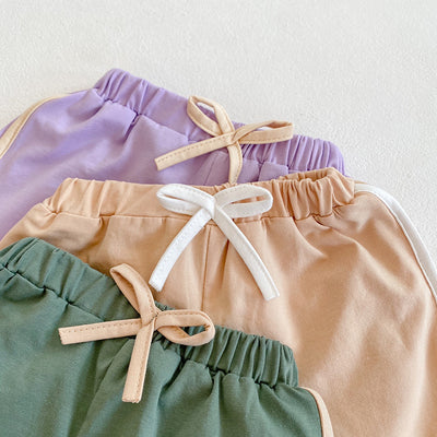 Conjunto Infantil Niña Contraste de Colores con Bordado - Camiseta y Pantalón Algodón - Image 5