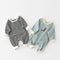 Pijama Enterizo de Dinosaurio a Rayas para Bebé Niño y Niña