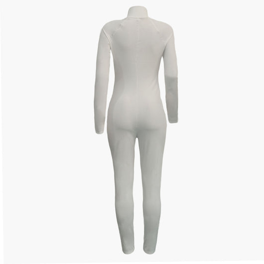 Chaqueta Slim con Cierre y Bordado de Letras - Image 11