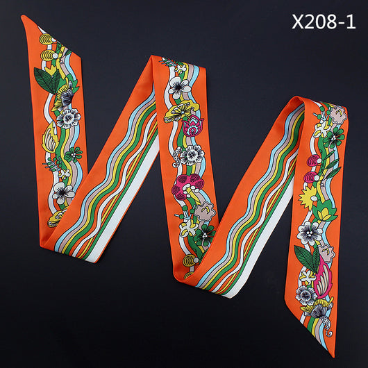 Pañuelo Largo de Tela Twill Tejida - Image 12