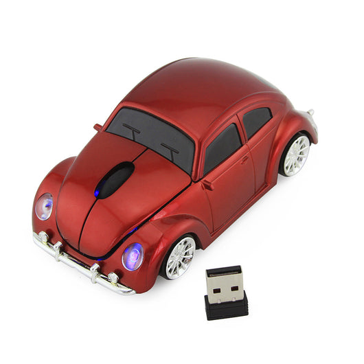 Ratón Inalámbrico Beetle 2.4G - Diseño Retro Compacto - Image 4